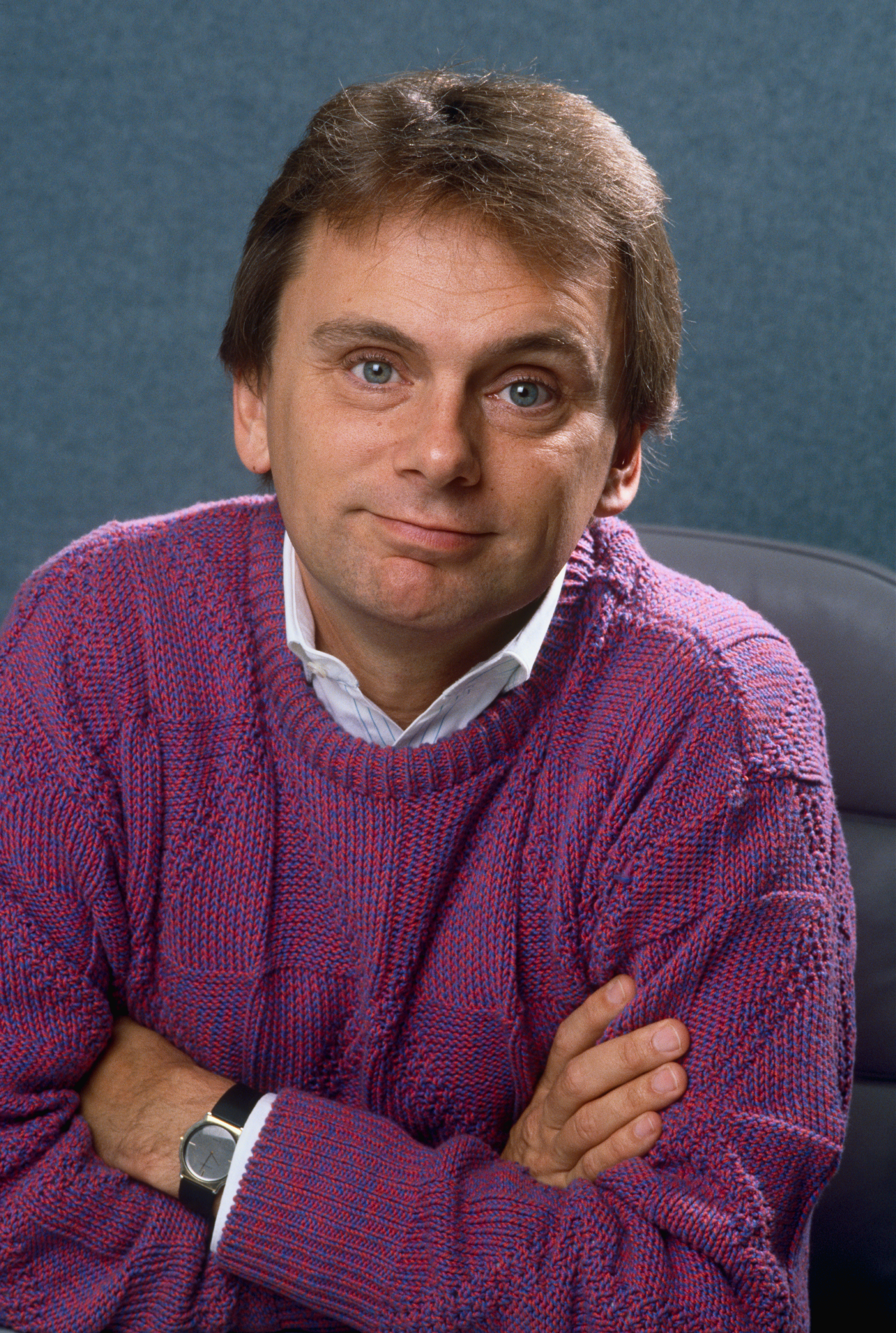 Pat Sajak in a portrait in Los Angeles, California, 1989 | Source: Getty Images