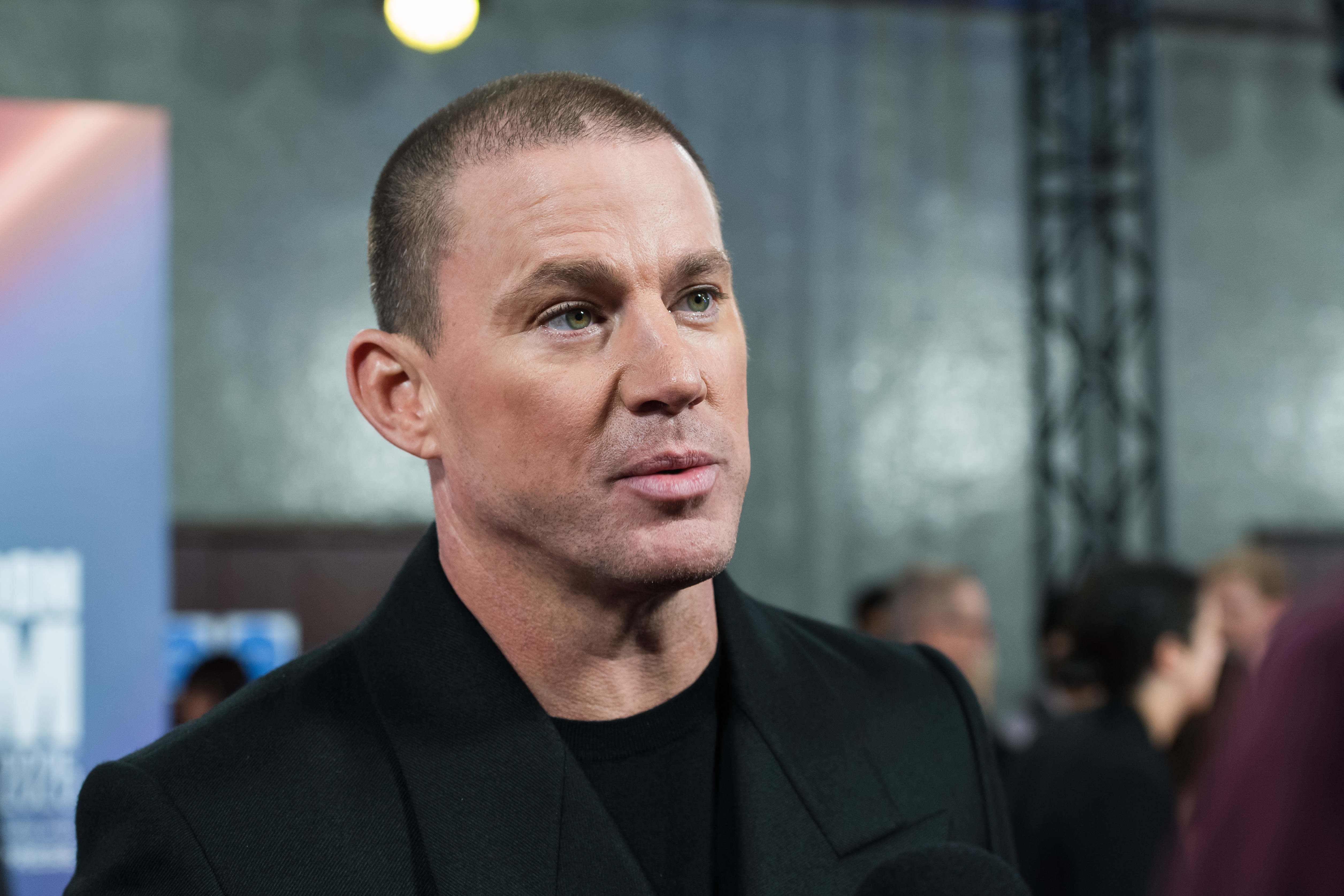 Channing Tatum attends the UK premiere of "Roofman" during the 69th BFI London Film Festival in London on October 14, 2025 | Source: Getty Images