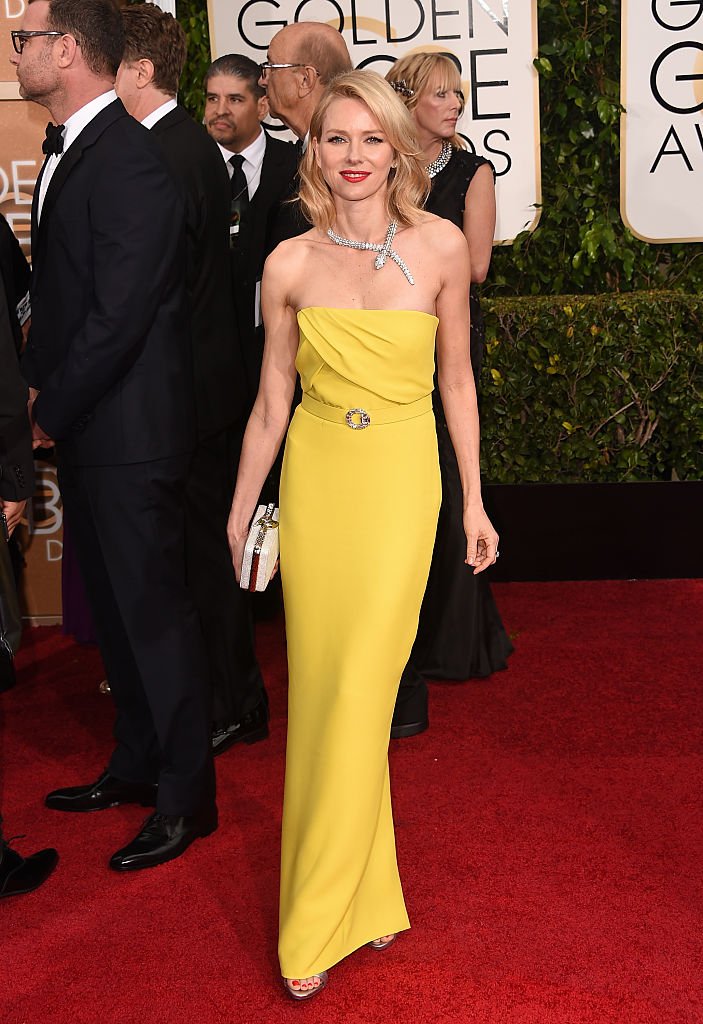 Naomi Watts attends the 72nd Annual Golden Globe Awards at The Beverly Hilton Hotel on January 11, 2015 | Photo: Getty Images