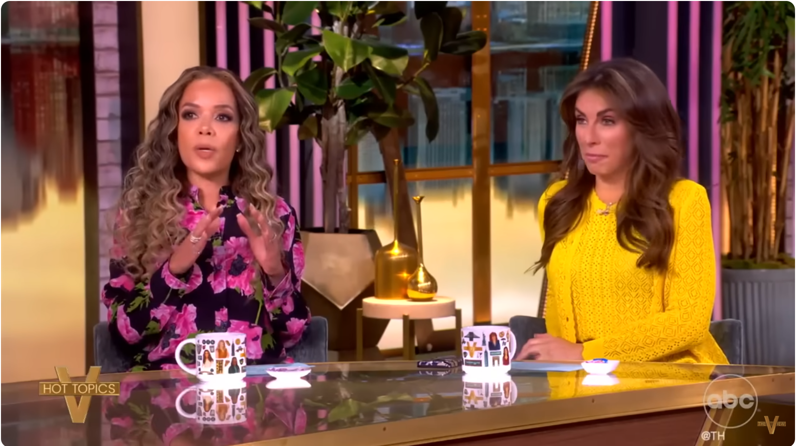 Sunny Hostin and Alyssa on "The View," dated June 20, 2025 | Source: YouTube/TheView