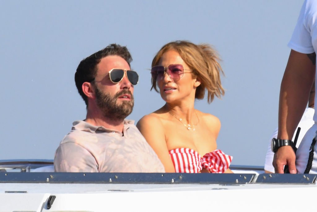 Ben Affleck and Jennifer Lopez are seen on July 28, 2021 in Amalfi, Italy. | Source: Getty Images