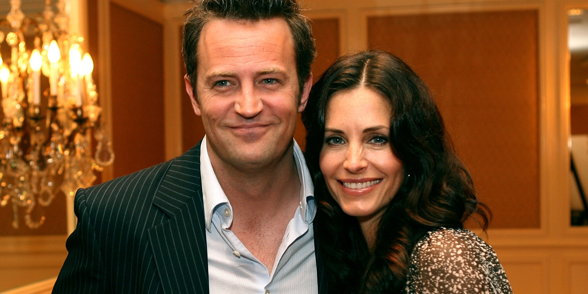 Matthew Perry and Courtney Cox | Source: Getty Images