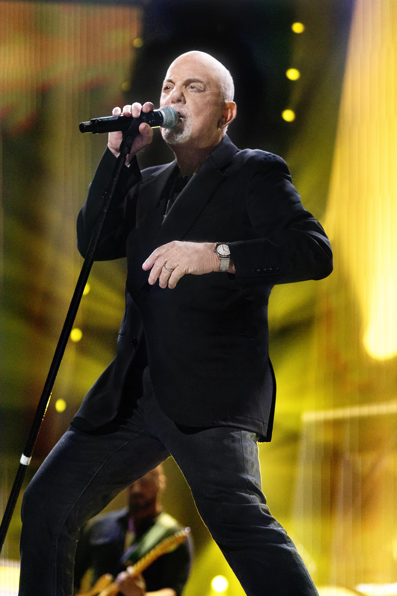 Billy Joel performing in Indianapolis, Indiana on February 8, 2025 | Source: Getty Images