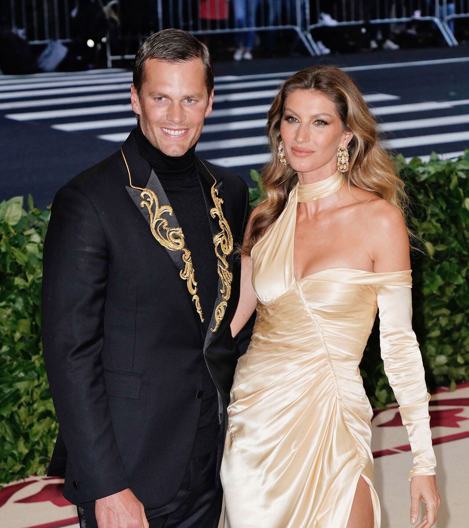 Gisele Bundchen and Tom Brady attend the Heavenly Bodies: Fashion & The Catholic Imagination Costume Institute Gala  | Getty Images