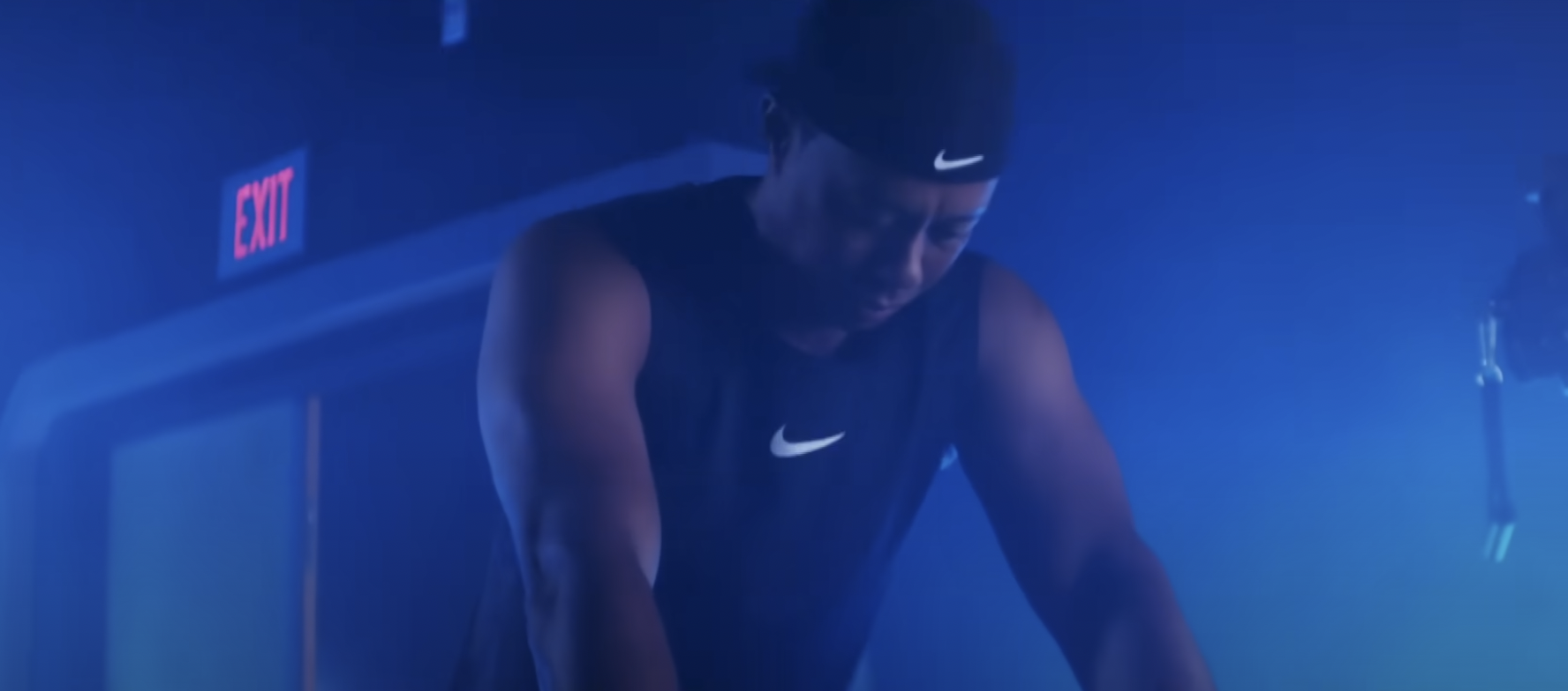 Tiger Woods during a workout, dated 2023 | Source: YouTube/Golf Digest