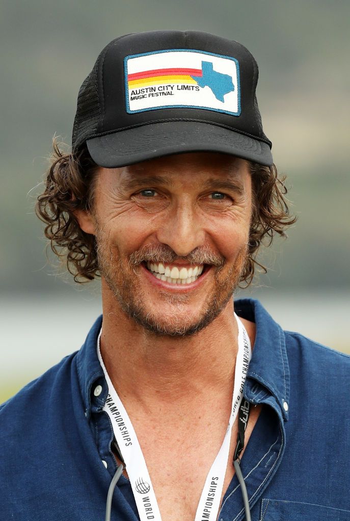 Matthew McConaughey looks on after the final round of the World Golf Championships-Dell Match Play at Austin Country Club on March 25, 2018 in Austin, Texas. | Source: Getty Images