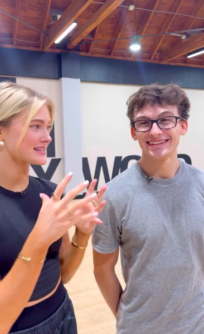 Rylee Arnold and Stephen Nedoroscik discussing their Freestyle dance for the finale, posted on November 25, 2024 | Source: TikTok/officialdwts