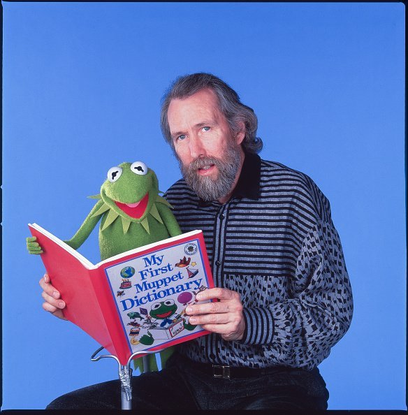 Jim Henson and one of his creations, Kermit the Frog, New York, New York, January 4, 1988 | Photo: Getty Images