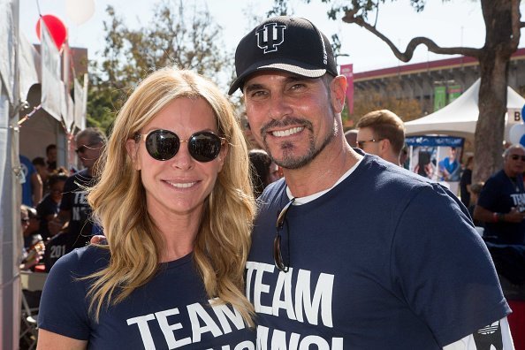 Don Diamont and Cindy Ambuehl attend Nanci Ryder's "Team Nanci" participates in the 15th Annual LA County Walk to Defeat ALS at Exposition Park in Los Angeles, California. | Photo: Getty Images