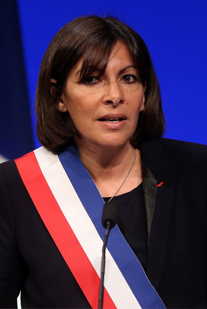 Anne Hidaldo, la Maire de Paris, avril 2014. Photo : Getty Images