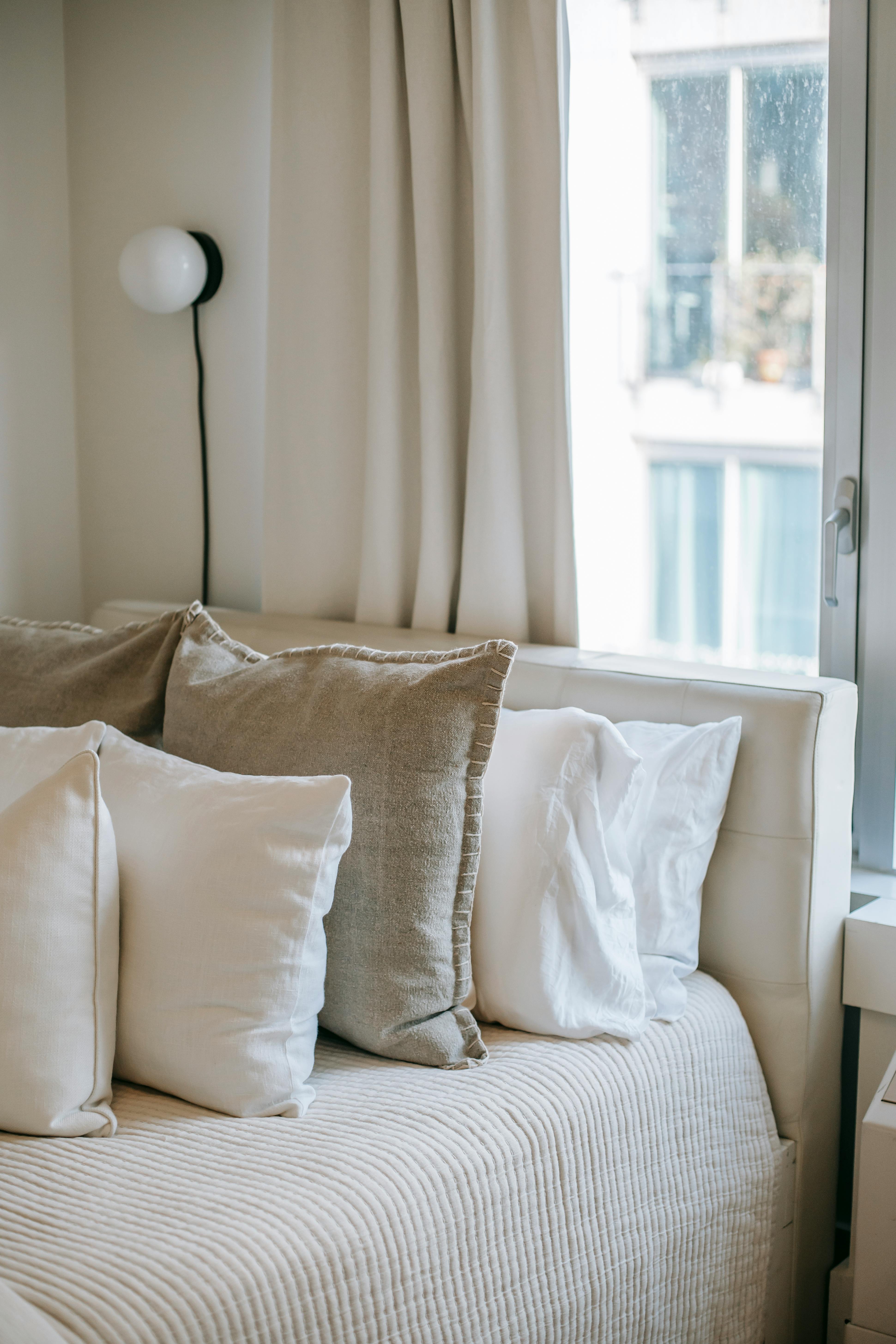 Cushions on a couch | Source: Pexels