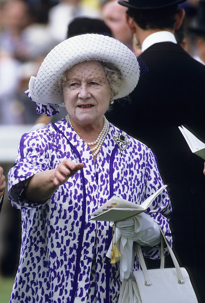 The Queen Mother circa 1988. | Source Getty Images