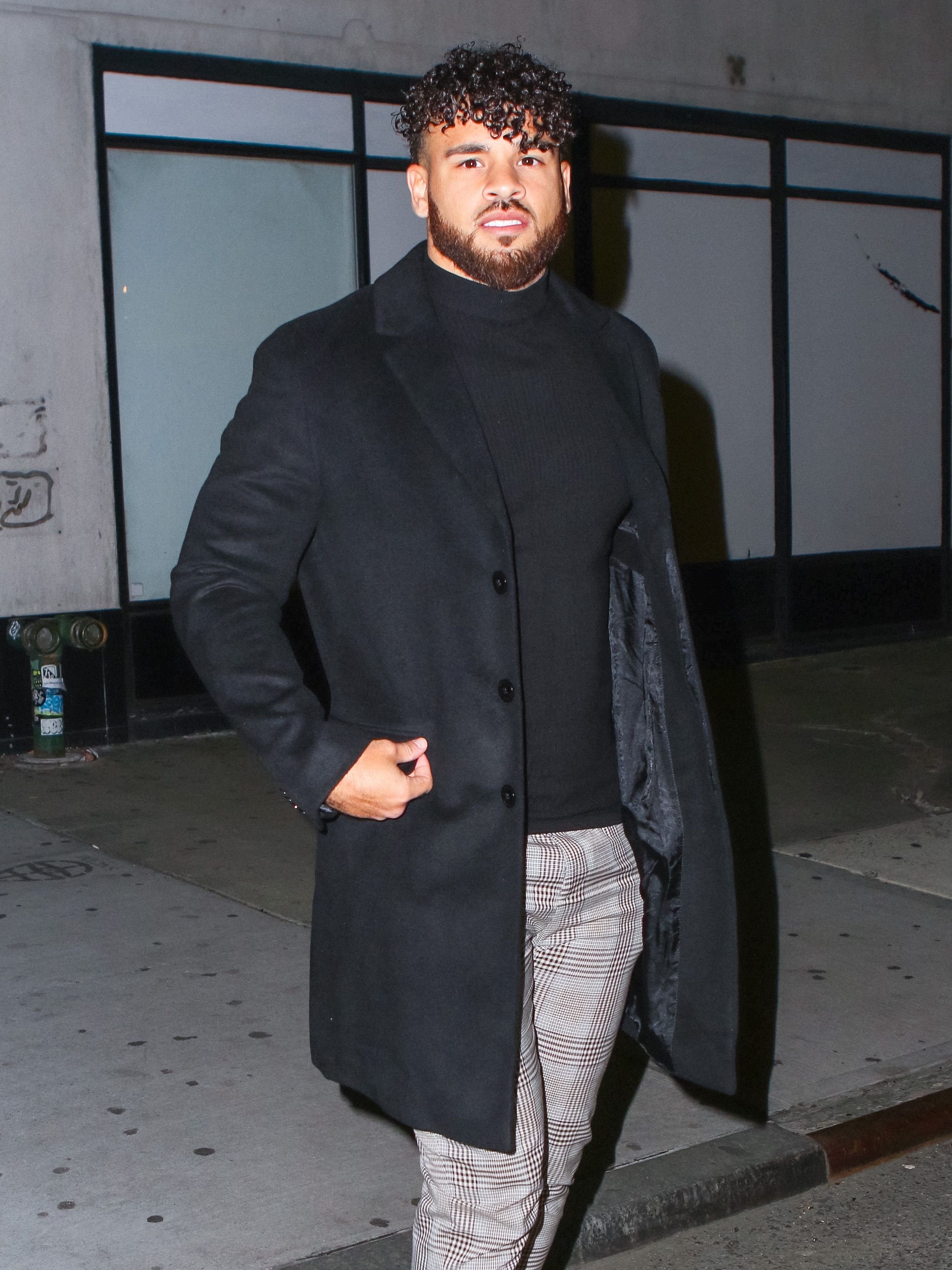 Cory Wharton spotted on March 05, 2020 in New York City. | Source: Getty Images