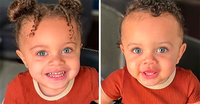 1-year-old Luke and 2-year-old Aria. │Source: tiktok.com/aria_and_luke