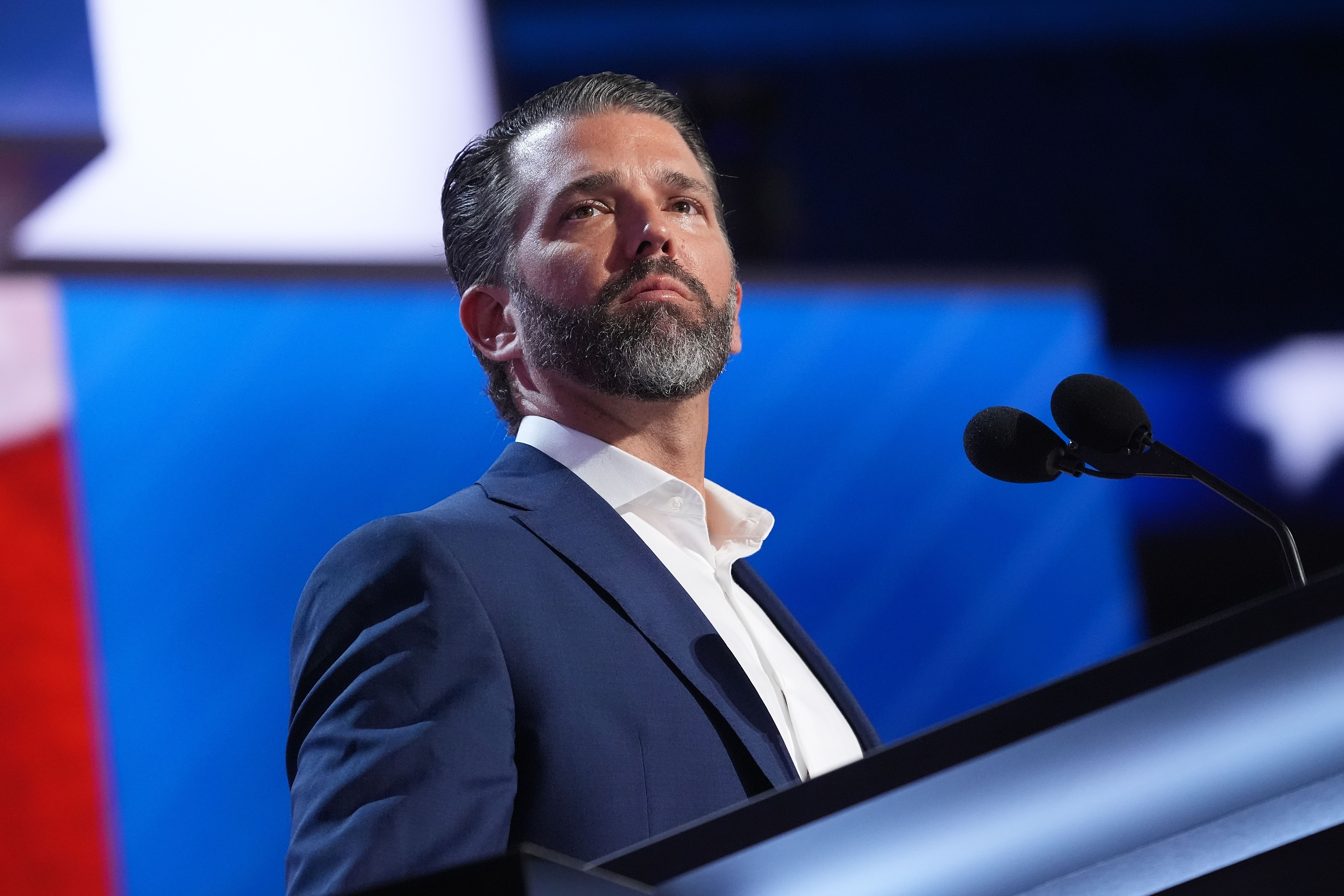 Donald Trump Jr. during the Republican National Convention in Milwaukee, Wisconsin. | Source: Getty Images