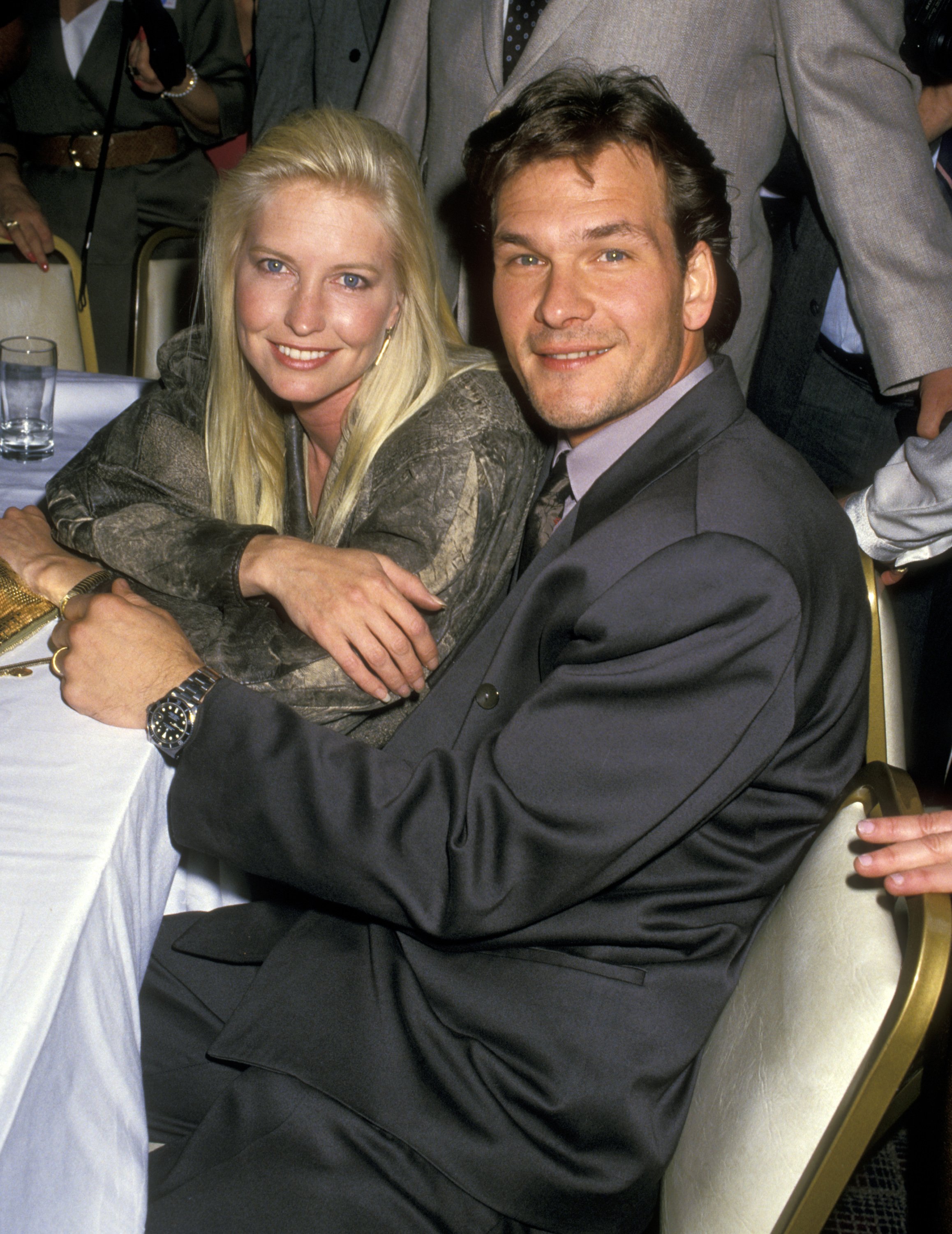 Patrick Swayze and Lisa Niemi in Las Vegas 1988. | Source: Getty Images