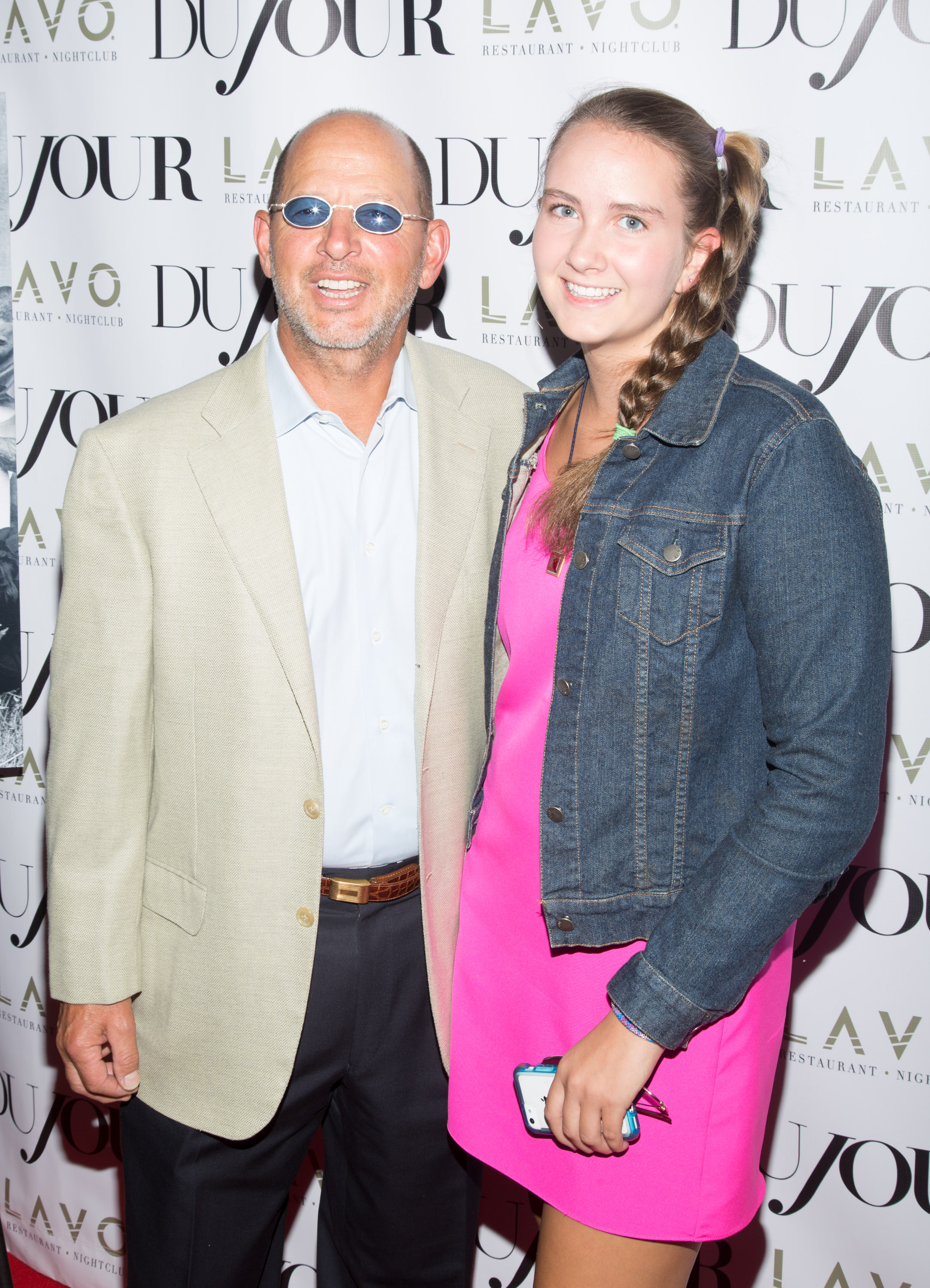 Ron and Abigail Galotti attend DuJour Magazine Celebrates Kendall & Kylie Jenner on August 28, 2014, in New York City. | Source: Getty Images
