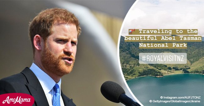 Prince Harry behaves just like ordinary people by taking travel photos to share via social media