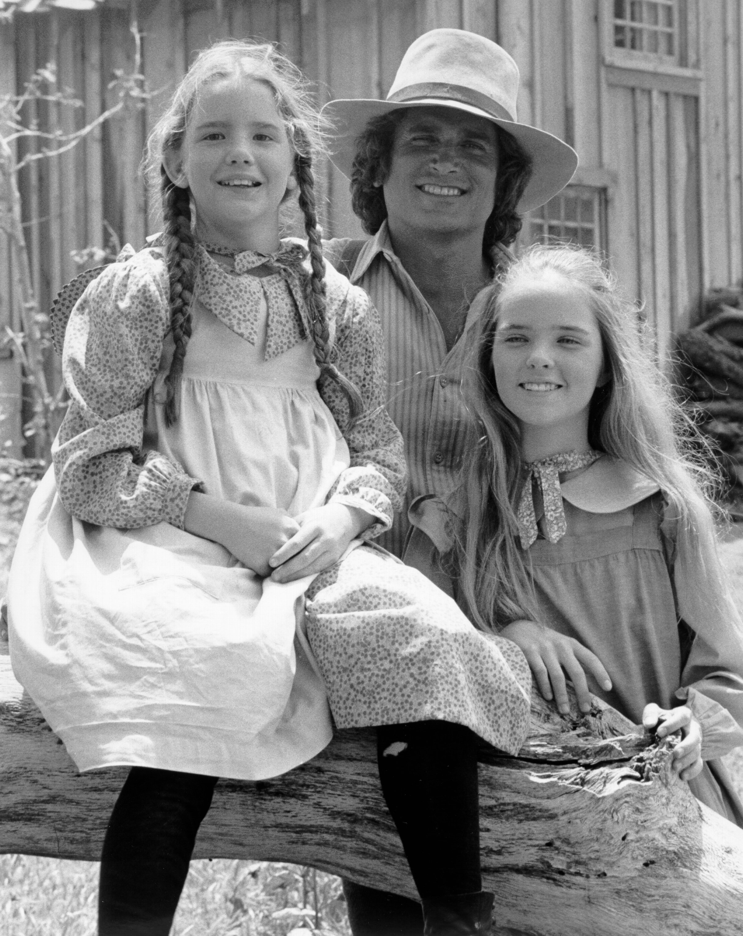 Melissa Gilbert, Melissa Sue Anderson and Michael Landon on "Little House on the Prairie. | Source: Getty images | 