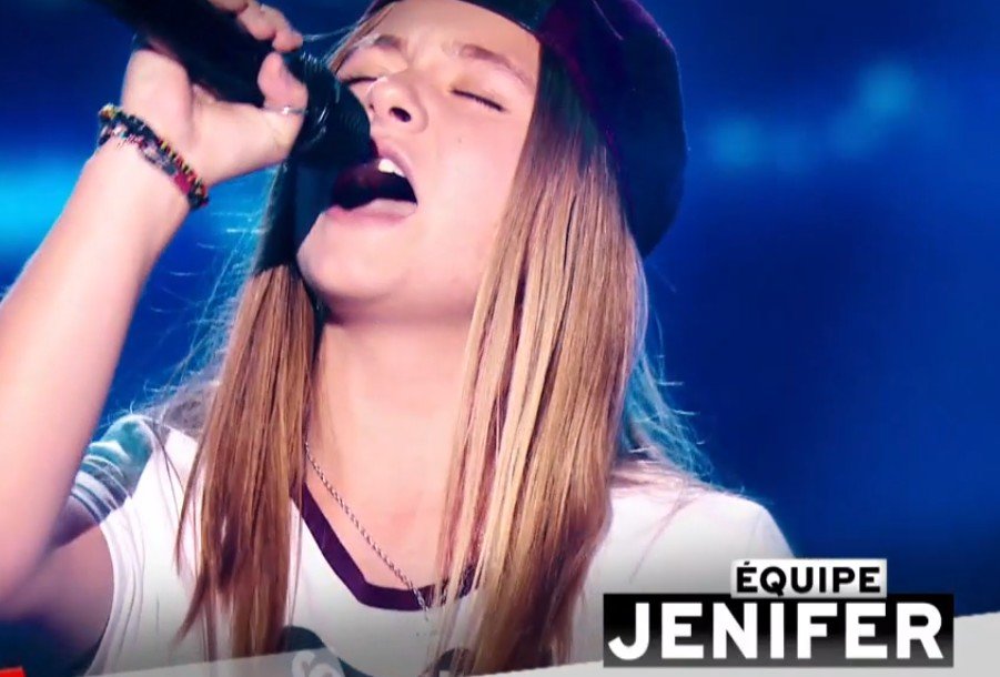 Justine qui a rejoint l'équipe de Jenifer. l Source : TF1 Replay