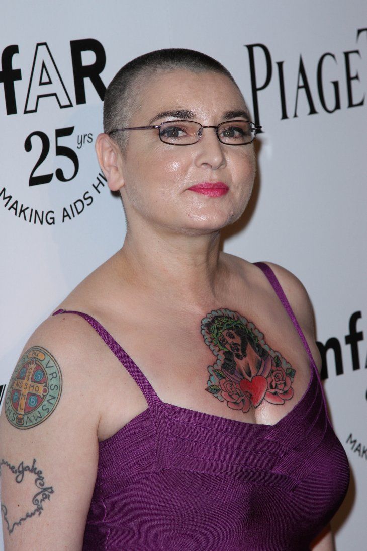 Sinead O'Connor at the amfAR Inspiration Gala at Chateau Marmont, West Hollywood on October 27, 2011 | Photo: Shutterstock/s_bukley