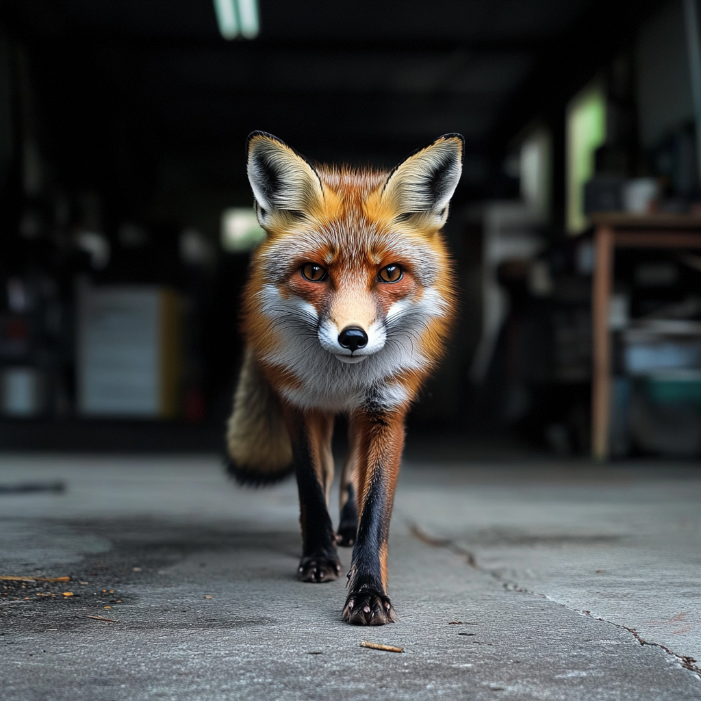 A fox walking | Source: Midjourney