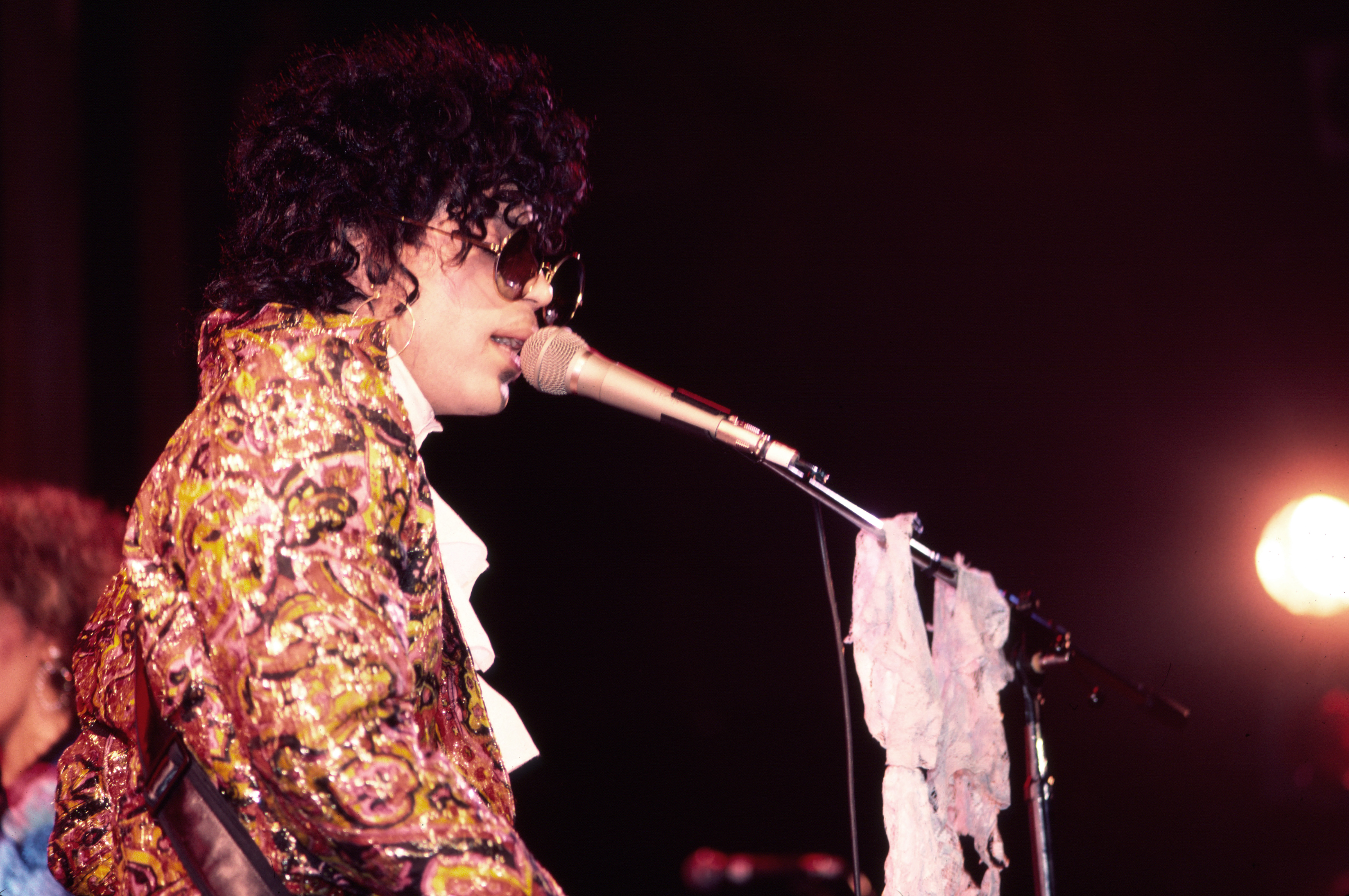 Prince performing at the Ritz club during his "Dirty Mind" tour on March 22, 1981 in New York | Source: Getty Images
