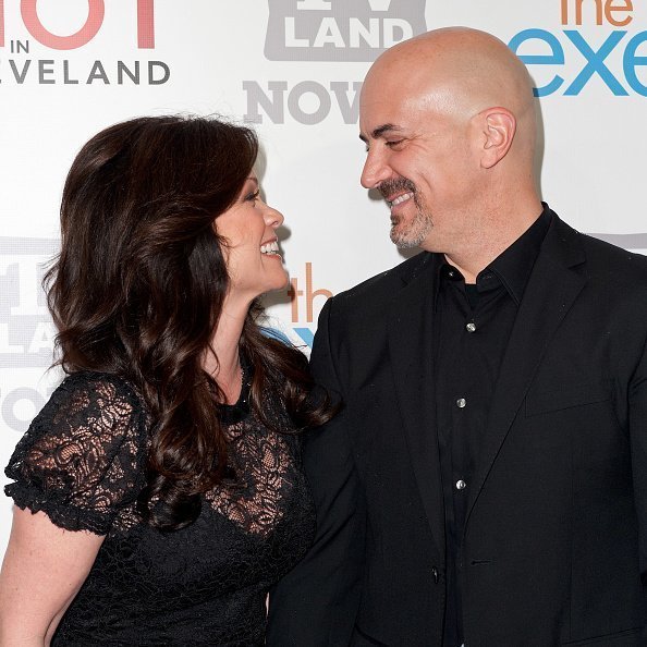 Valerie Bertinelli and husband Tom Vitale attend the TV Land holiday premiere party for "Hot in Cleveland" & "The Exes" on November 29, 2011 | Photo: Getty Images