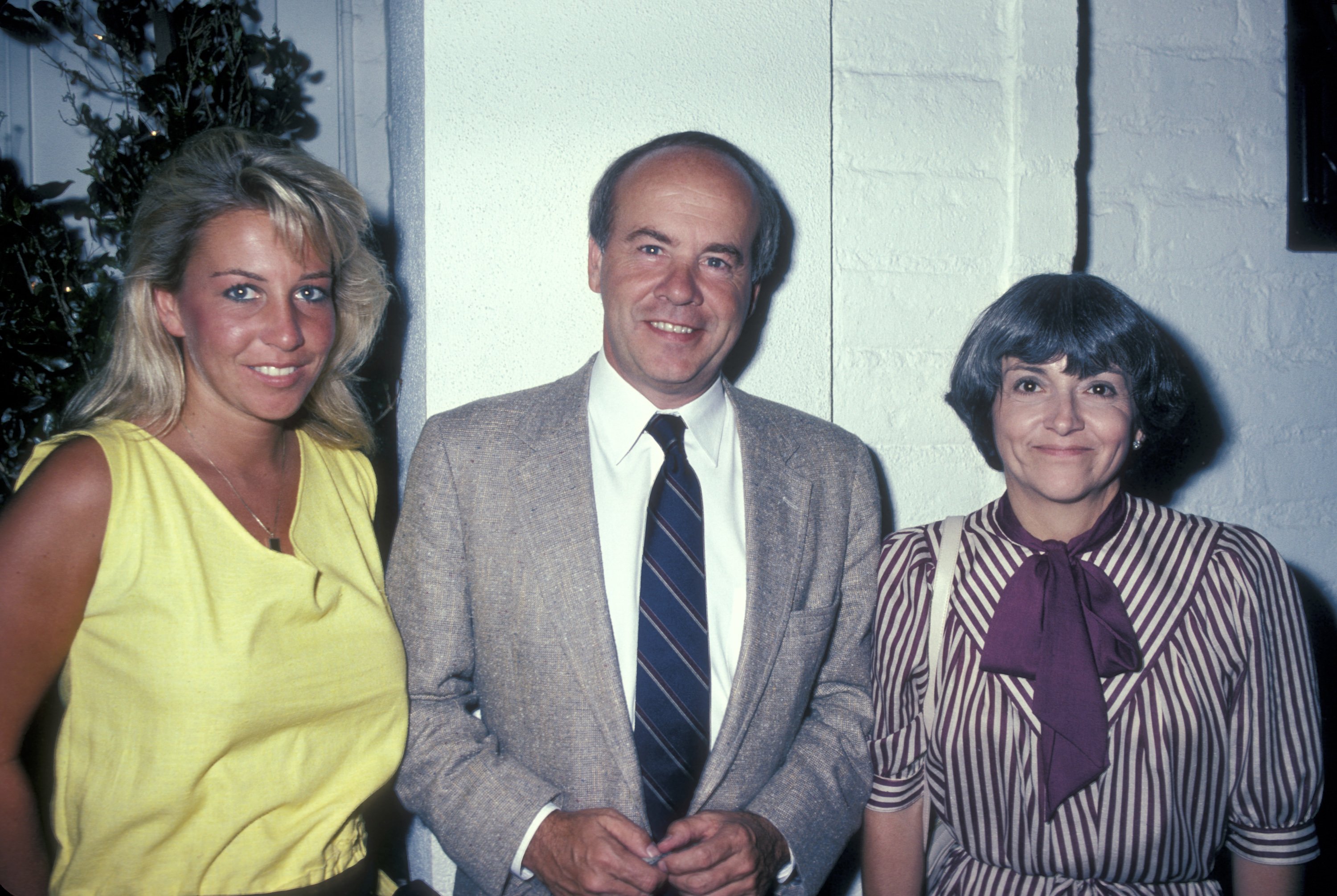 Tim Conway, his wife Charlene Beatty and his daughter Kelly in Beverly Hills California 1983. | Source: Getty Images 