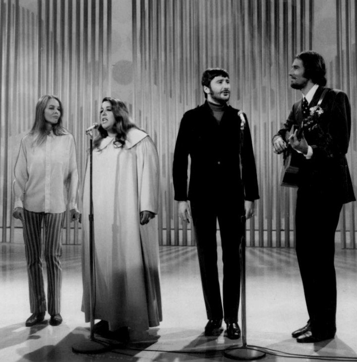 The Mamas and the Papas performing on The Ed Sullivan Show in 1968 | Source: Wikimedia