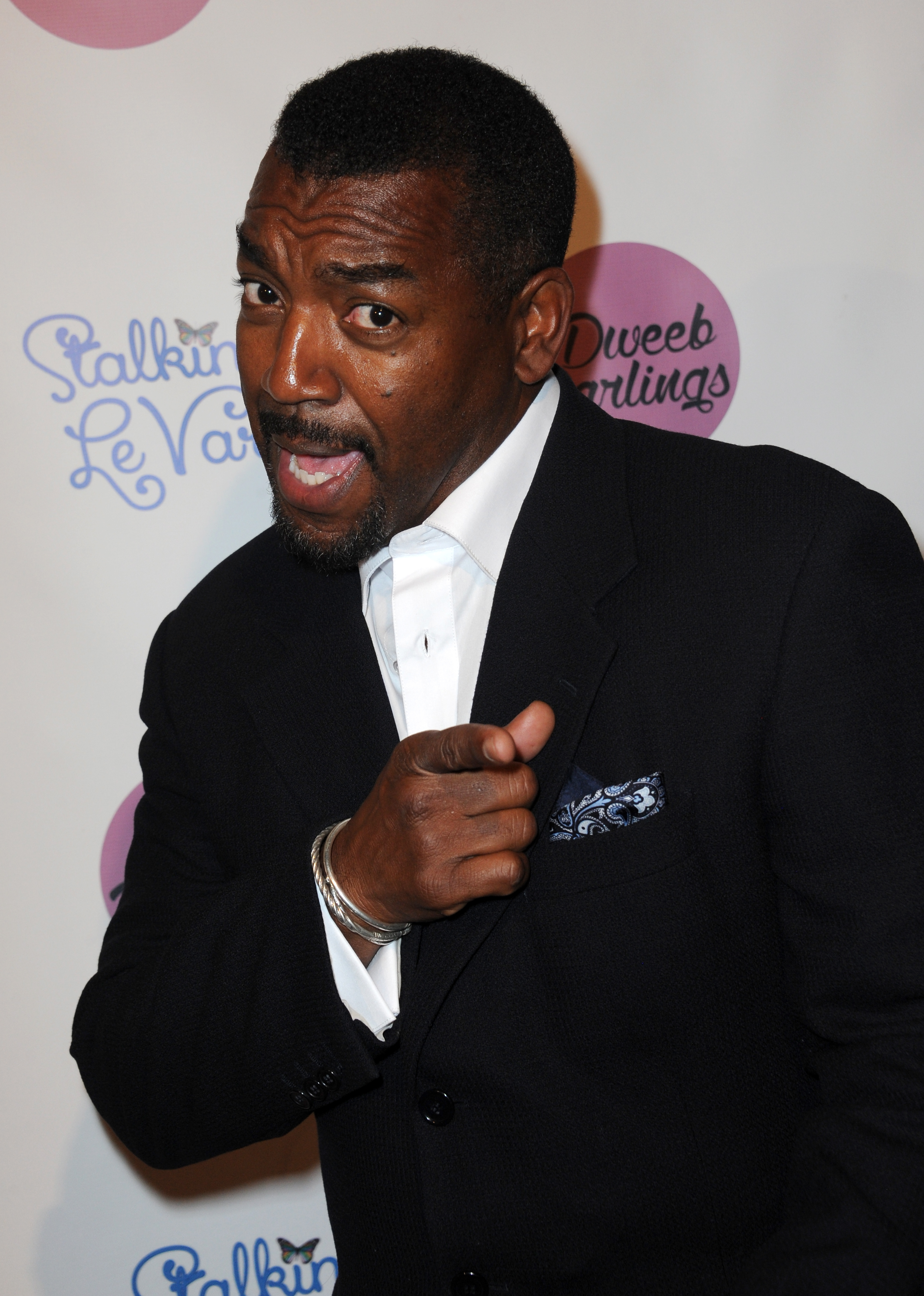 Russell Andrews at the "Stalking LeVar" Season 2 Premiere Party in North Hollywood, California on April 11, 2016. | Source: Getty Images