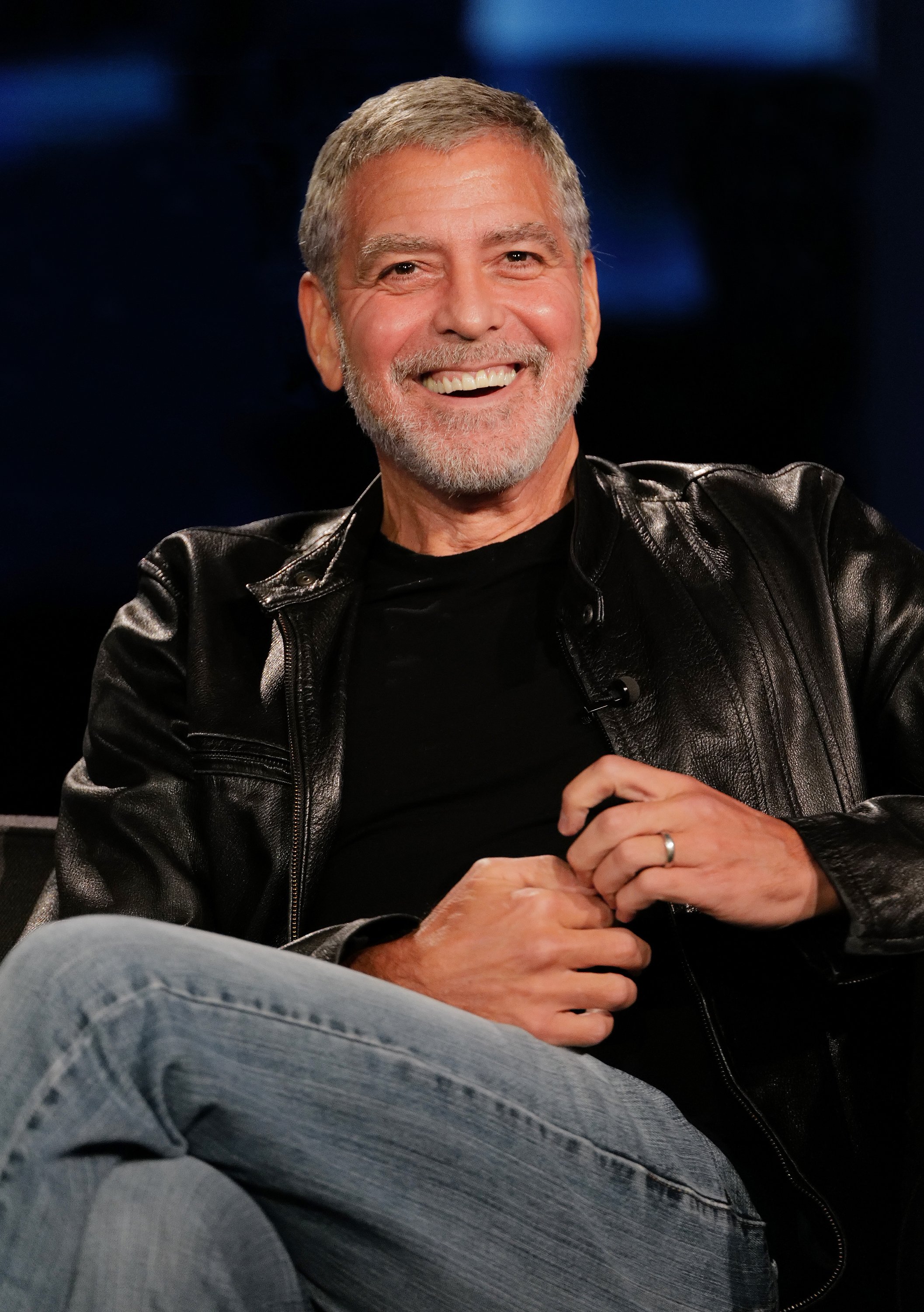 George Clooney during an appearance on ABC's "Jimmy Kimmel Live!" Season 19. / Source: Getty Images
