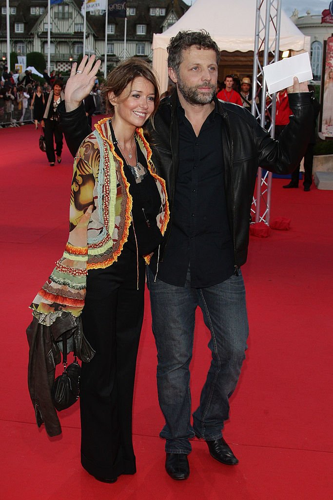 Stéphane Guillon et Muriel Cousin le 5 septembre 2008 à Deauville. l Source : Getty Images