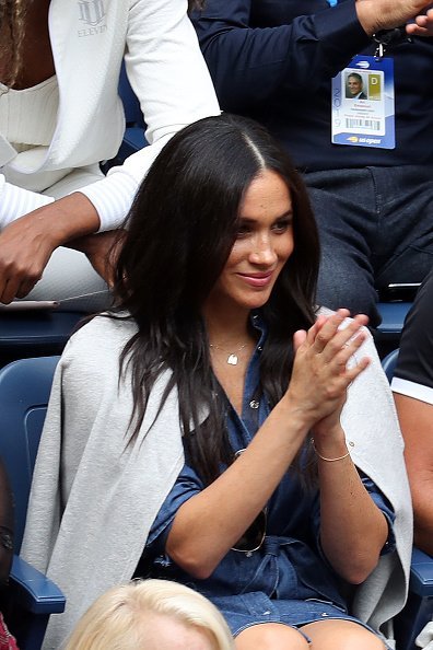 Meghan Markle during the Women's Final US Open on September 7, 2019 in New York City. | Photo: Getty Images