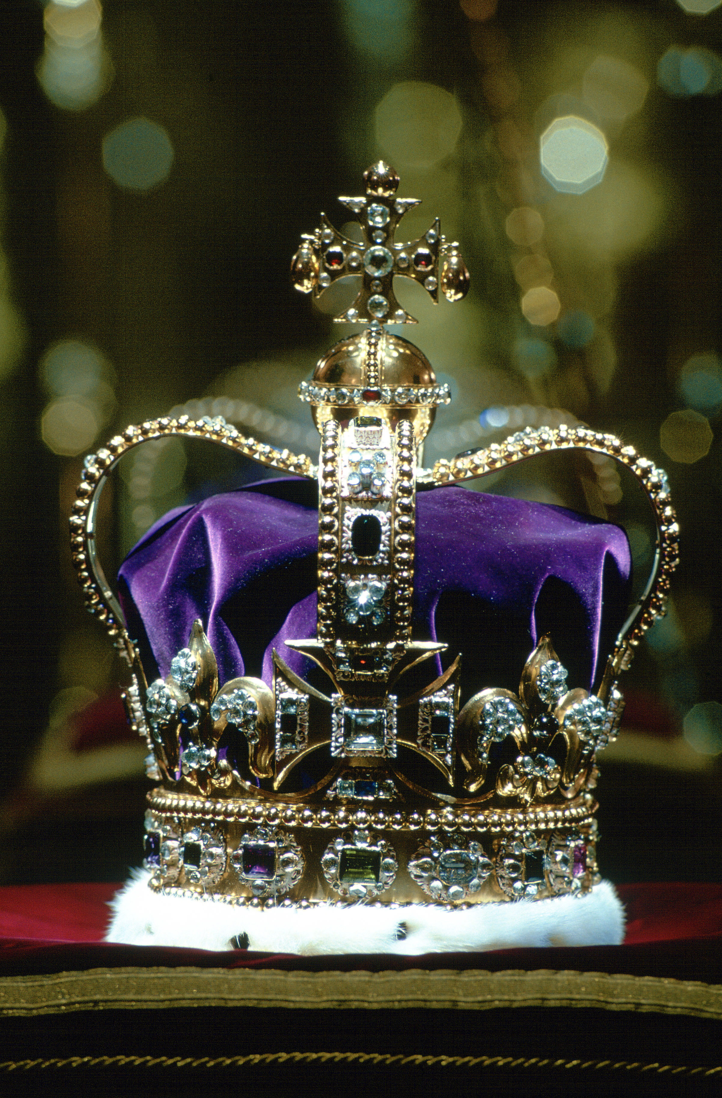 St Edward's Crown, The Coronation Crown Of England. | Source: Getty Images