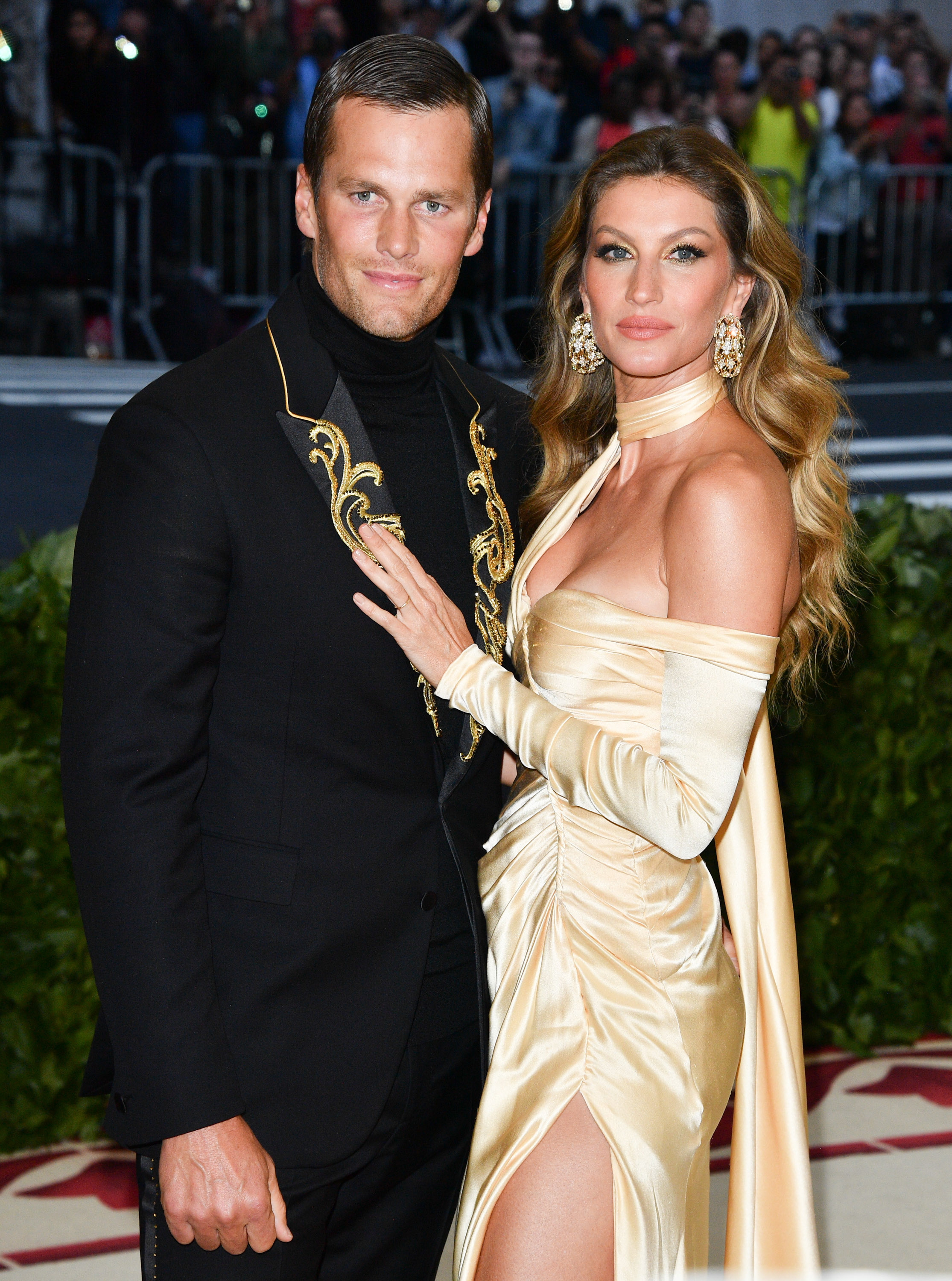 Tom Brady and Gisele Bündchen at the Met Gala in New York City on May 7, 2018 | Source: Getty Images