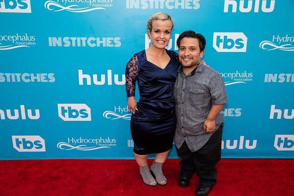 Joe Gnoffo and Terra Jole arrive at Avalon Hollywood In Stitches, a Night of Laughs with Conan & Friends | Photo: Getty Images