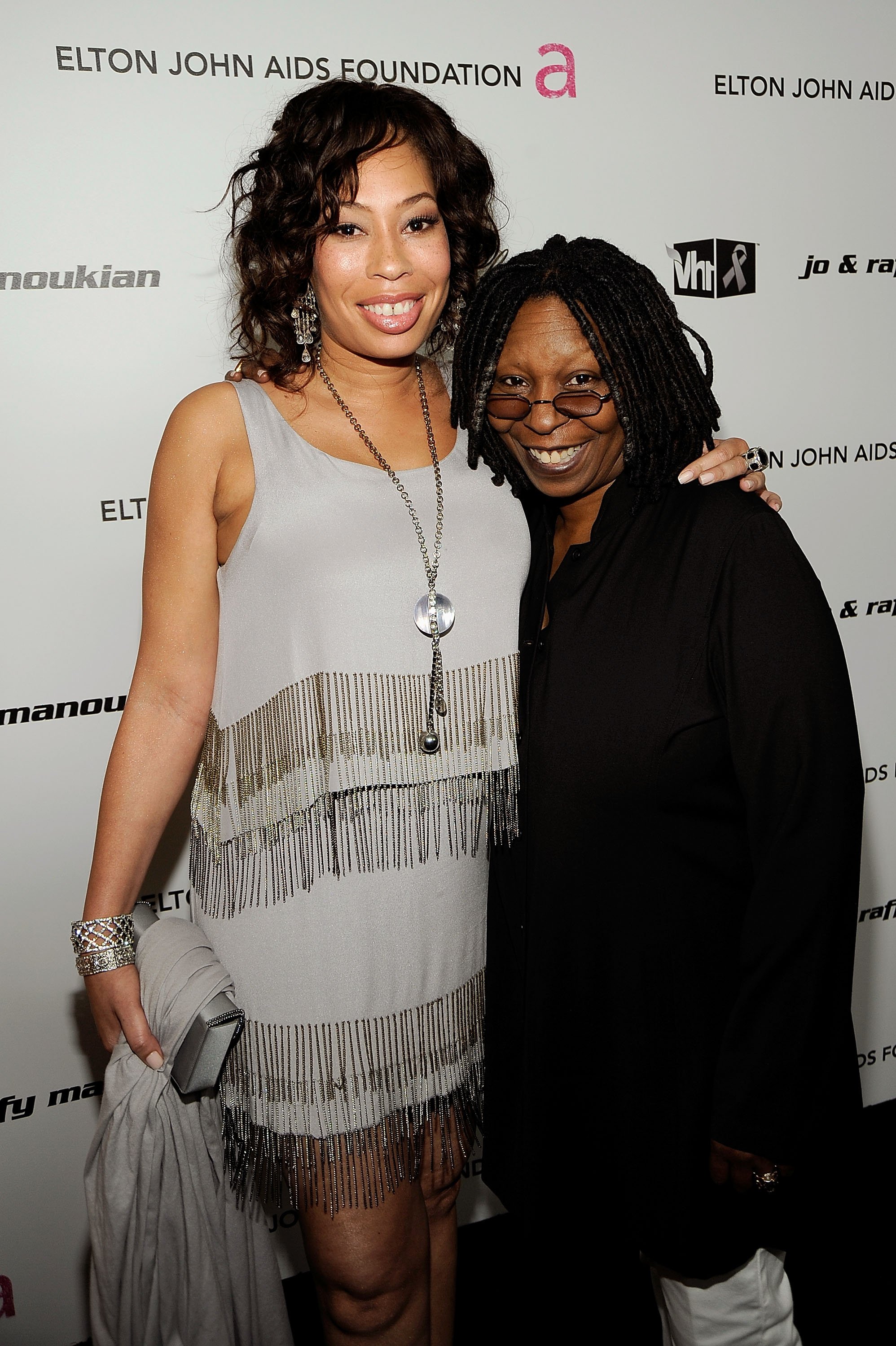 Whoopi Goldberg & Alex Martin at the 17th Annual Elton John AIDS Foundation Oscar Party in New York on Feb. 22, 2009. |Photo: Getty Images