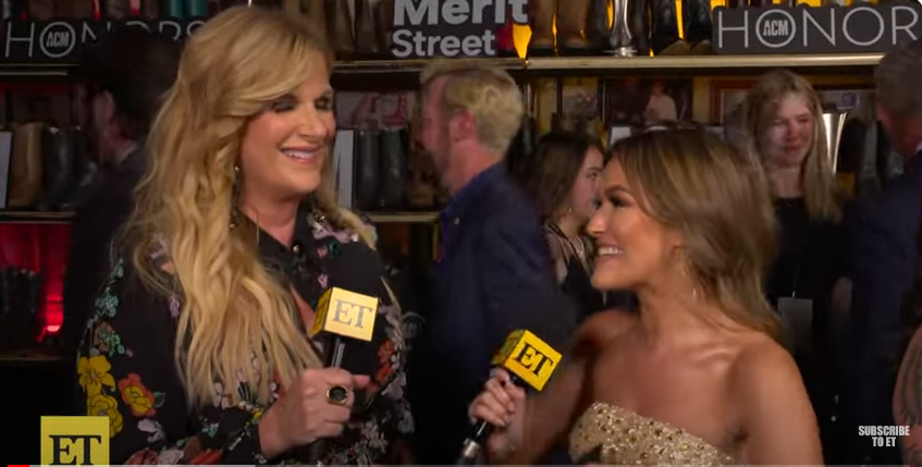 A screenshot Trisha Yearwood in an interview with Entertainment Tonight from a video posted on August 22, 2024 | Source: YouTube/@EntertainmentTonight