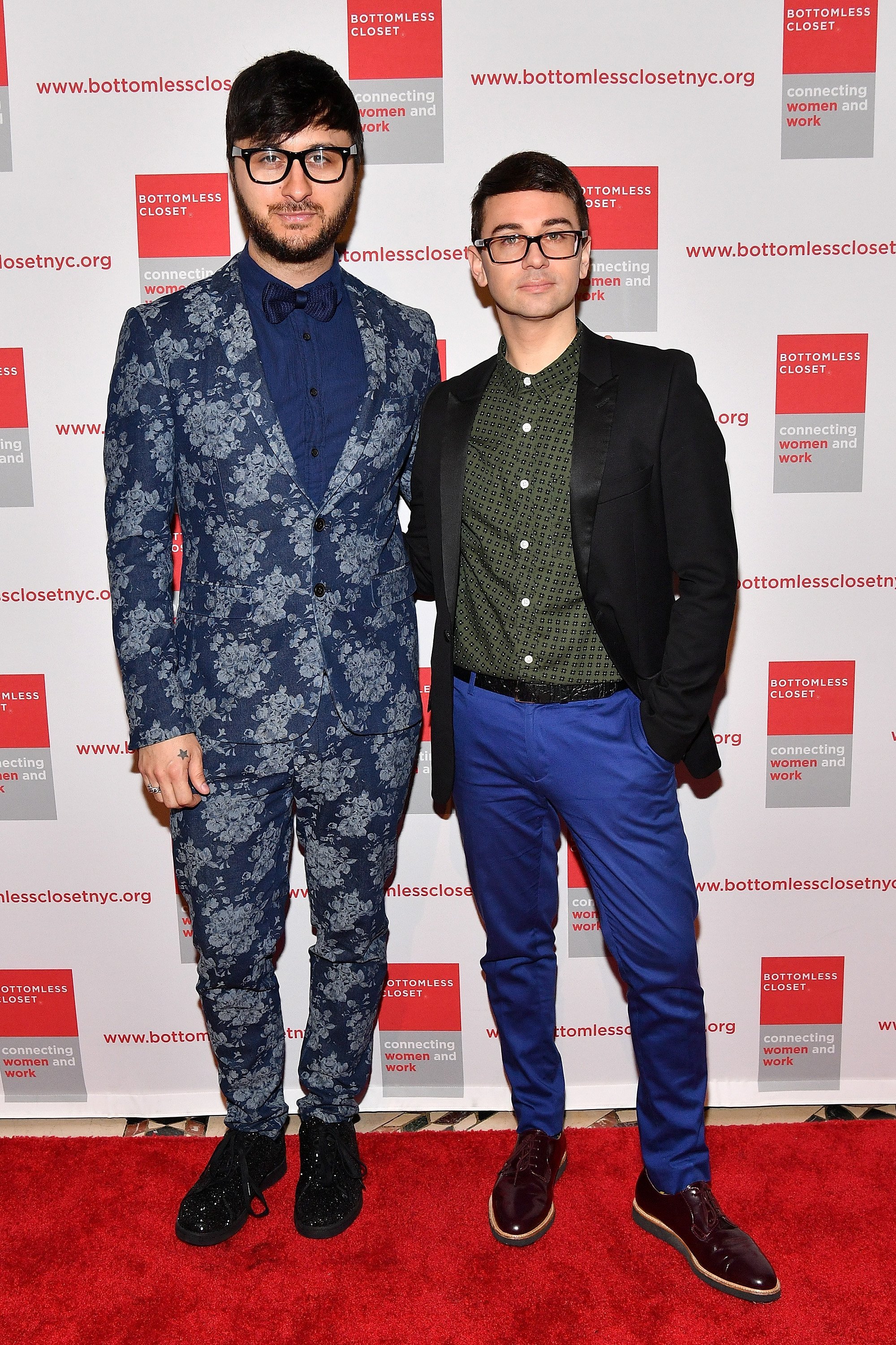 Brad Walsh and Christian Siriano attend the Bottomless Closet's 19th Annual Spring Luncheon on May 16, 2018, in New York City. | Source: Getty Images.