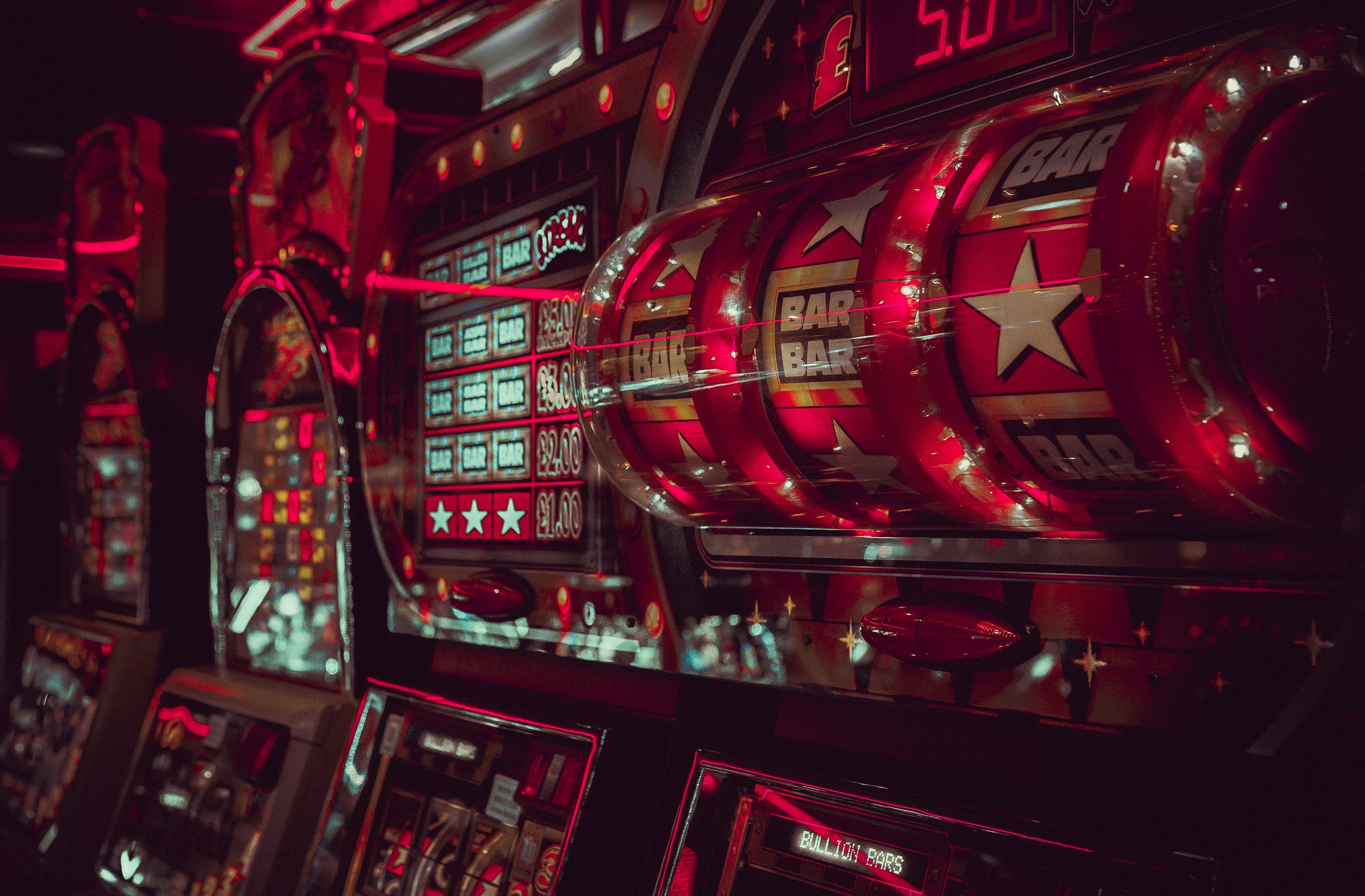 Machines at a casino | Source: Unsplash