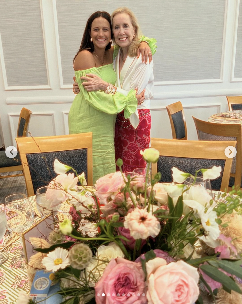 Ellie Monahan during her baby shower, dated March 2024 | Source: Instagram/KatieCouric