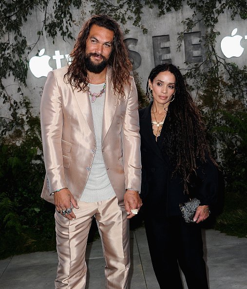Jason Momoa and Lisa Bonet arrive for the World Premiere Of Apple TV+'s "See" on October 21, 2019 in Los Angeles, California | Photo: Getty Images