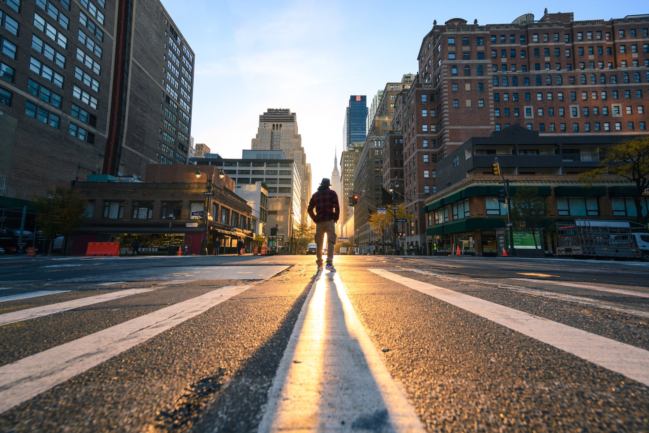 A man taking a walk in the evening. | Photo: Getty Images