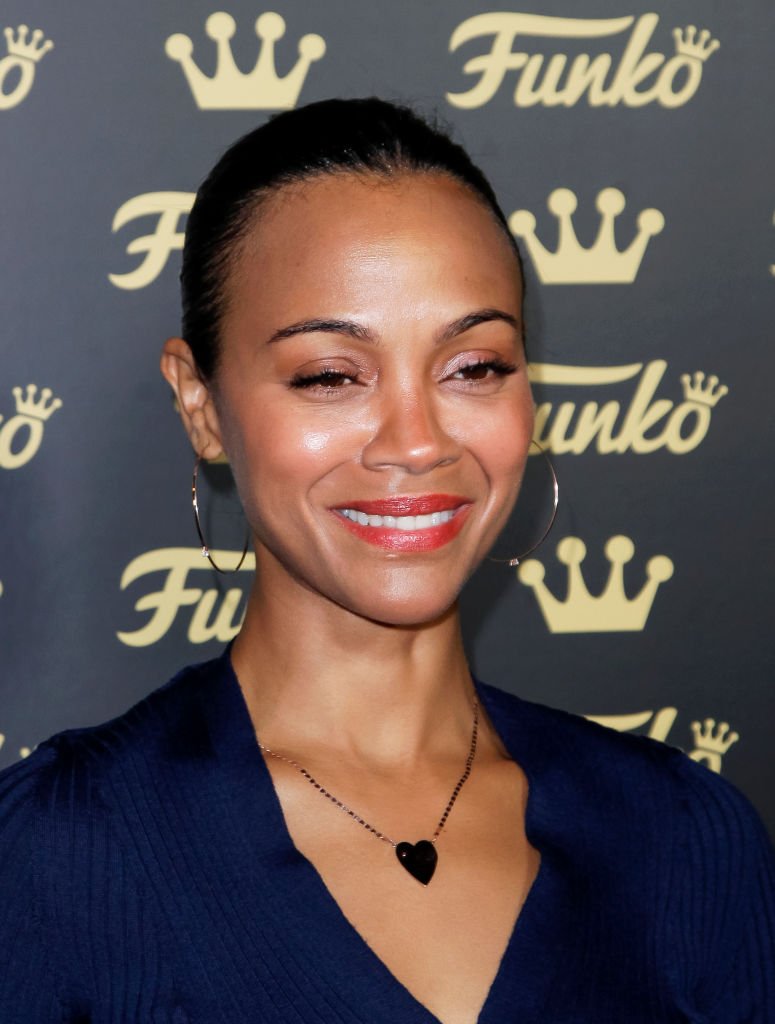 Zoe Saldana attends the grand opening of Funko Hollywood at Funko Hollywood Store | Photo: Getty Images