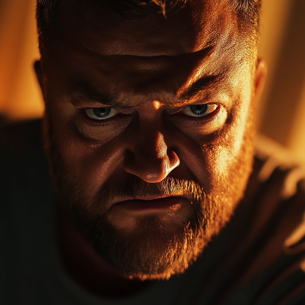 An extremely angry man | Source: Midjourney