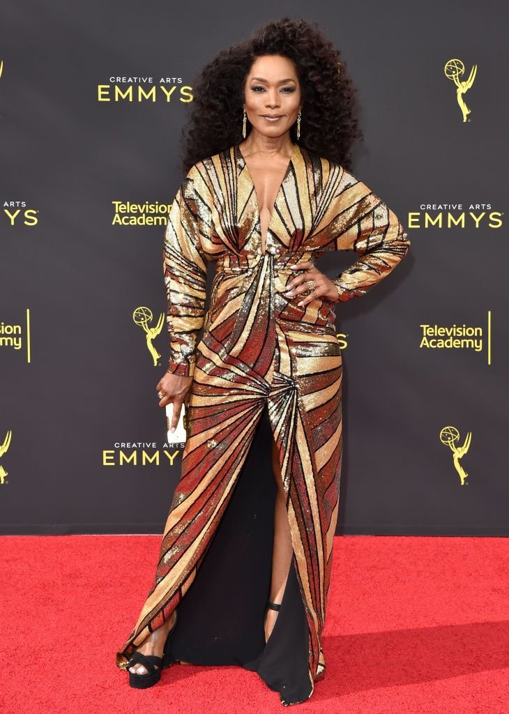 Angela Bassett during the 2019 Creative Arts Emmy Awards on September 14, 2019 in Los Angeles, California. | Source: Getty Images