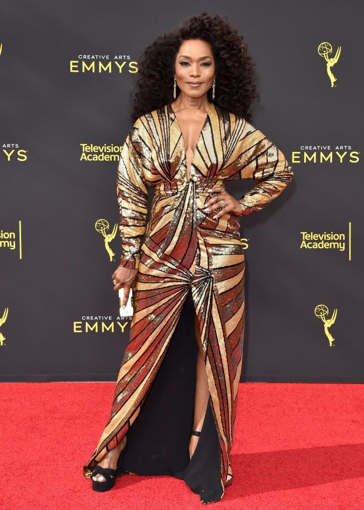 Check Out Angela Bassett's Glamorous Look for 'Soul' Promo as She Poses