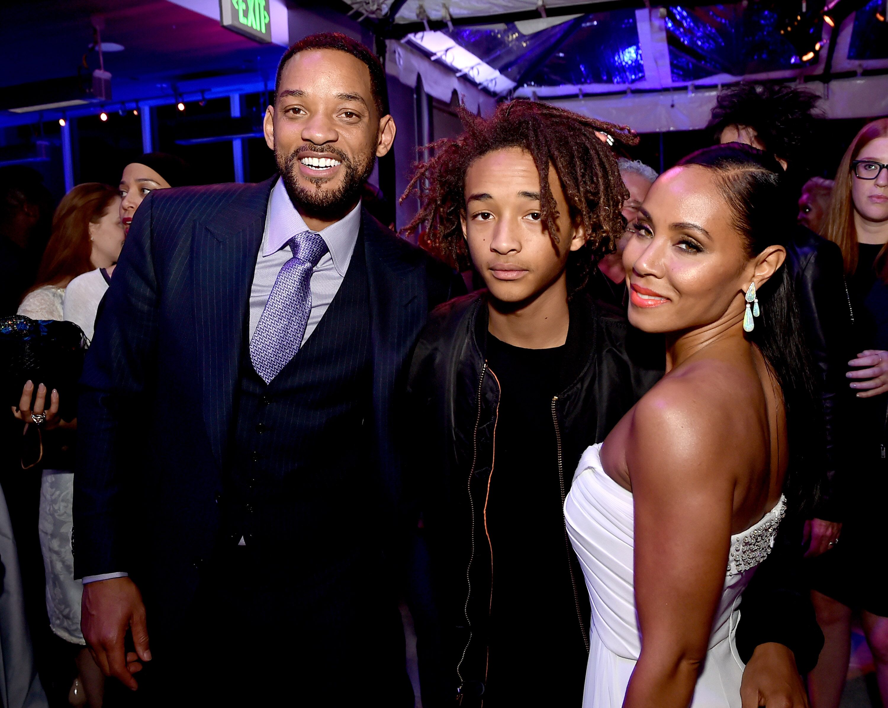 Jada Pinkett Smith and Will Smith celebrate son Jaden's birthday/ Source: Getty Images