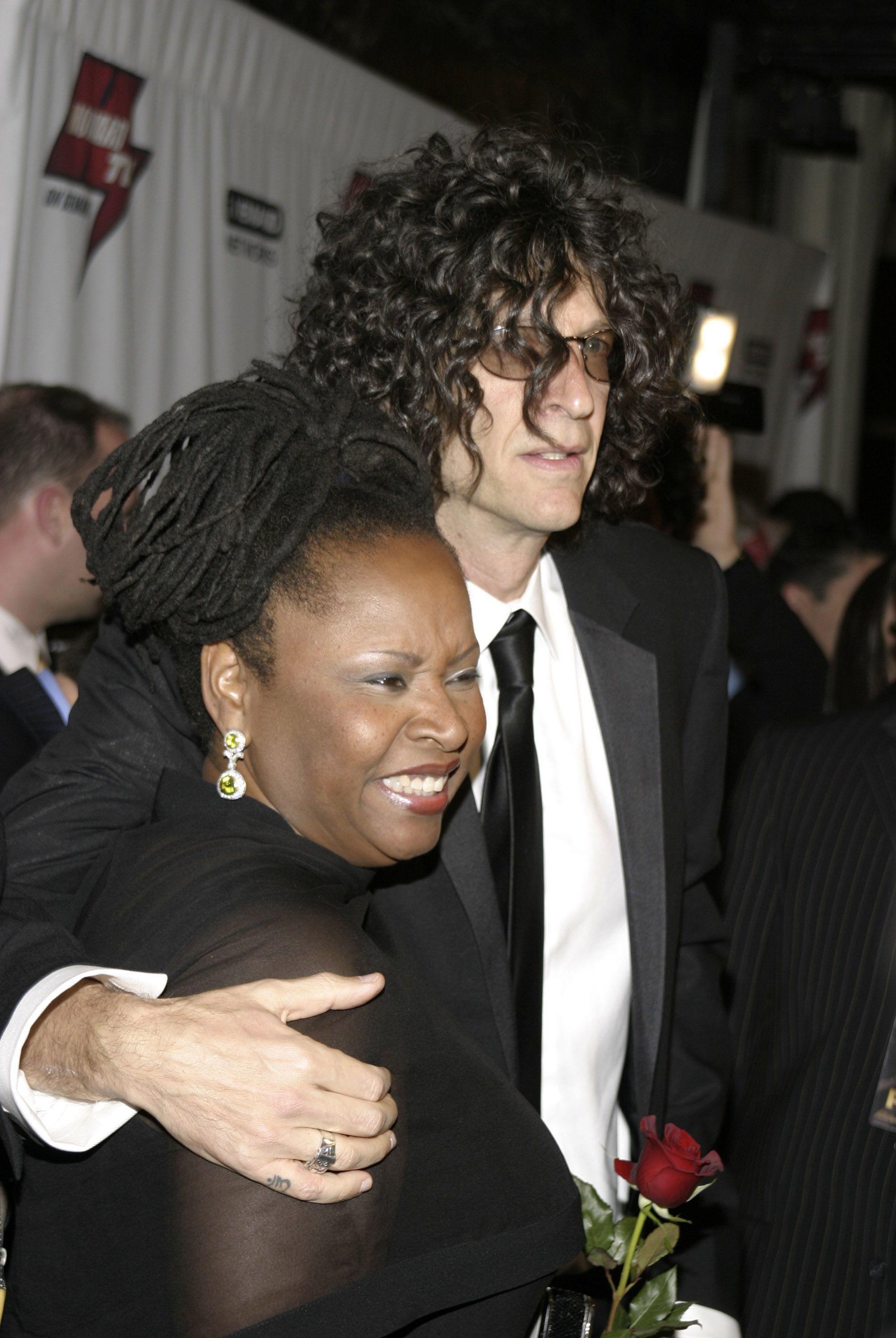 Howard Stern and Robin Quivers at The Howard Stern Film Festival in New Yor...